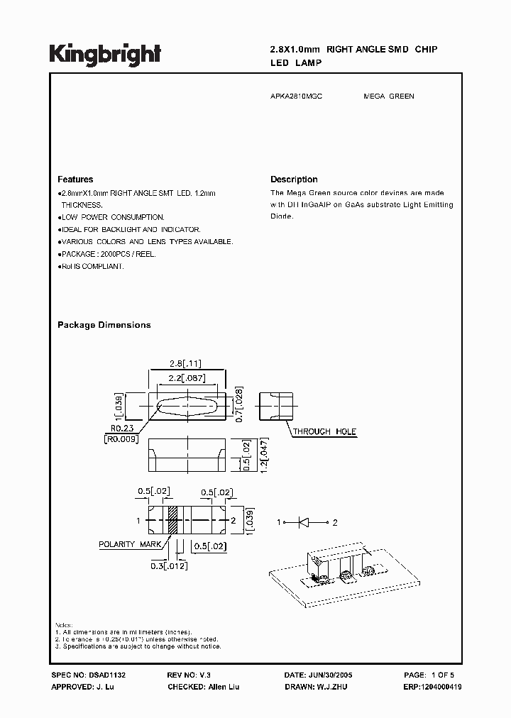 APKA2810MGC_1210962.PDF Datasheet