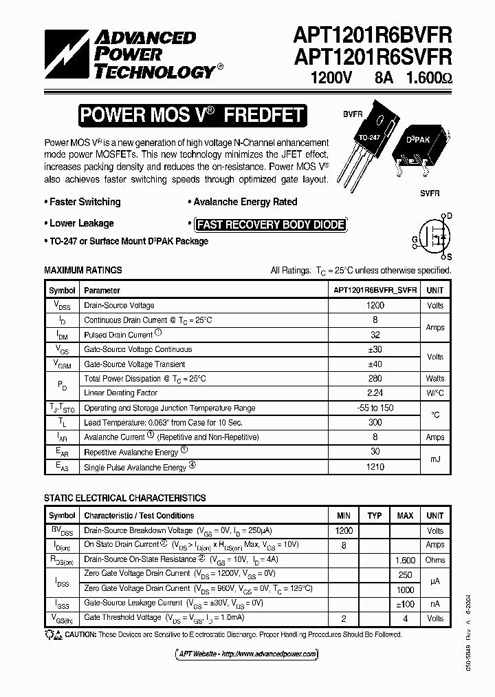 APT1201R6SVFR_1211326.PDF Datasheet