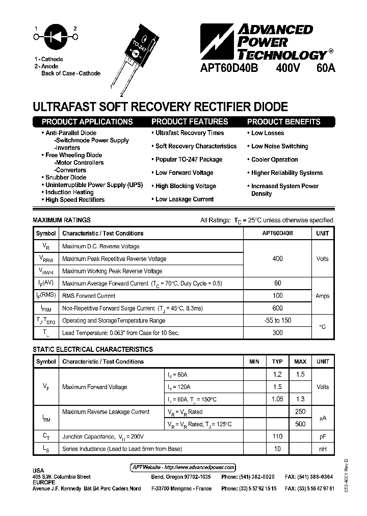 APT60D40B_1211878.PDF Datasheet