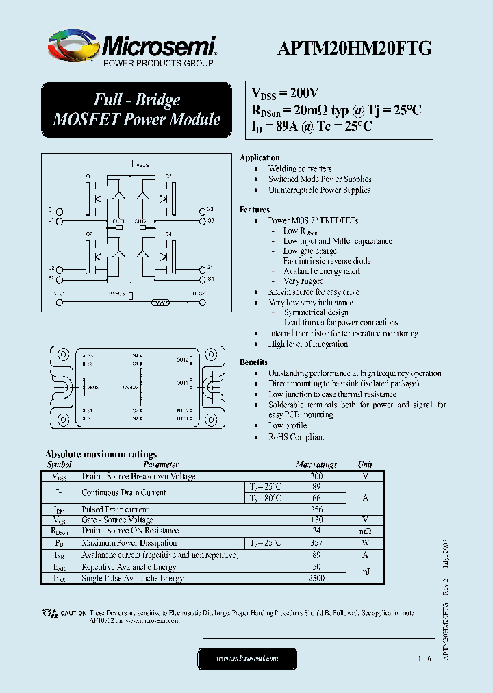 APTM20HM20FTG_1212663.PDF Datasheet