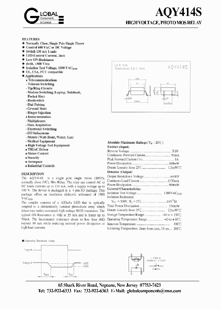 AQY414S_1212850.PDF Datasheet