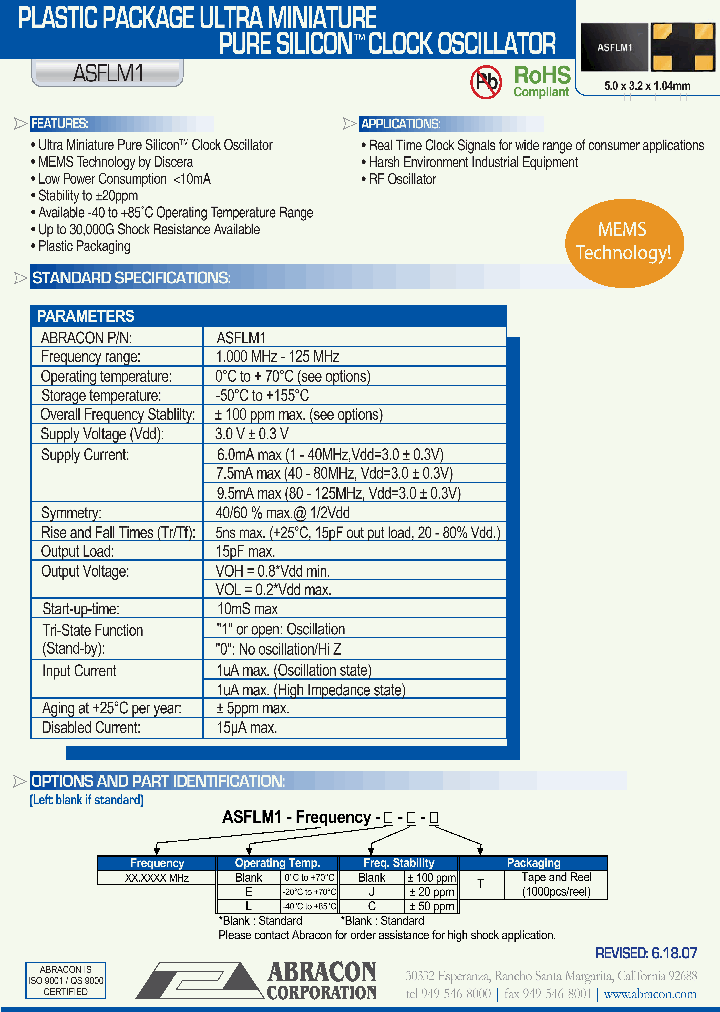 ASFLM1_1213362.PDF Datasheet