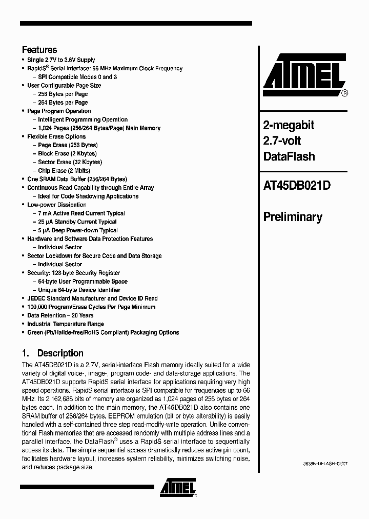 AT45DB021D07_1213954.PDF Datasheet