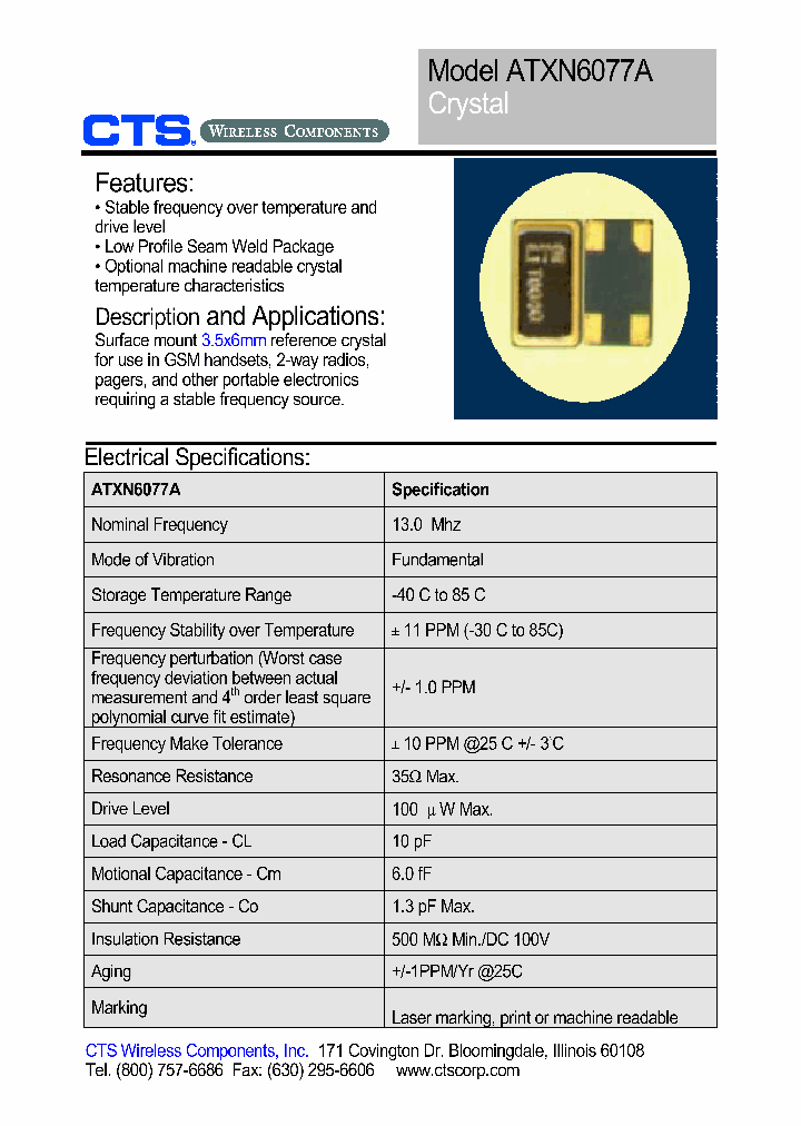 ATXN6077A_1214721.PDF Datasheet