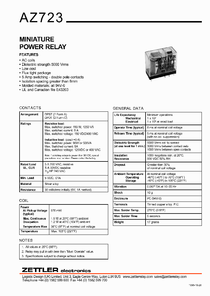 AZ723-2C-6A_1215123.PDF Datasheet