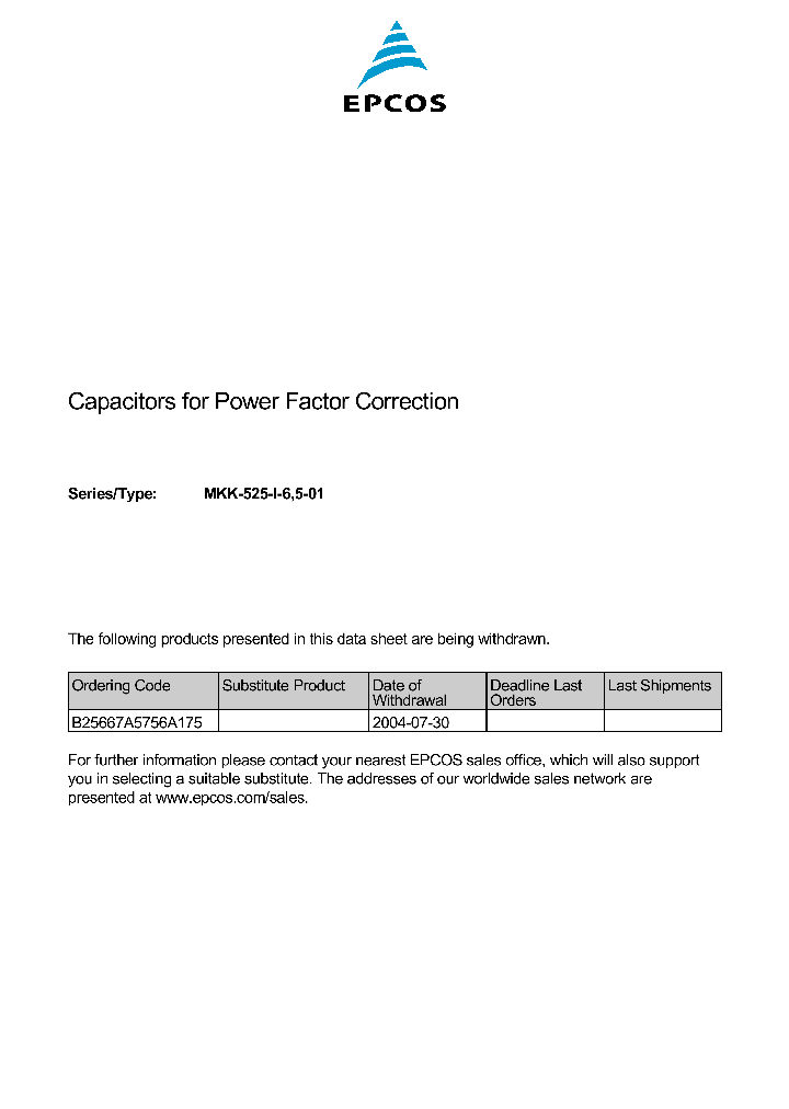 B25667A5756A175_1215322.PDF Datasheet