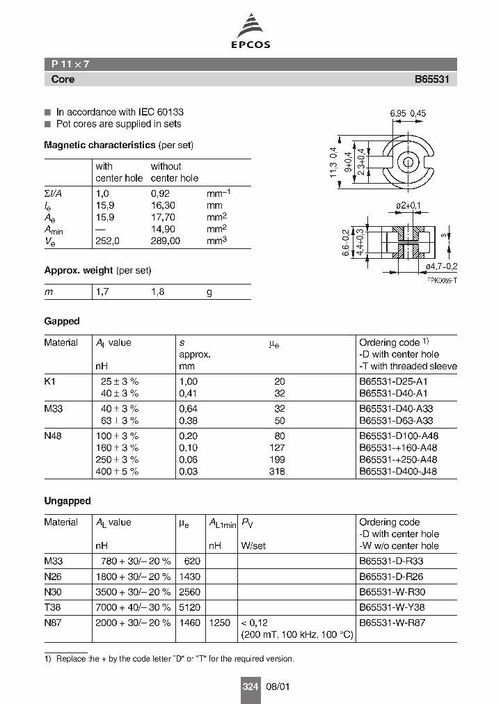 B65539-C1003-X101_1216177.PDF Datasheet
