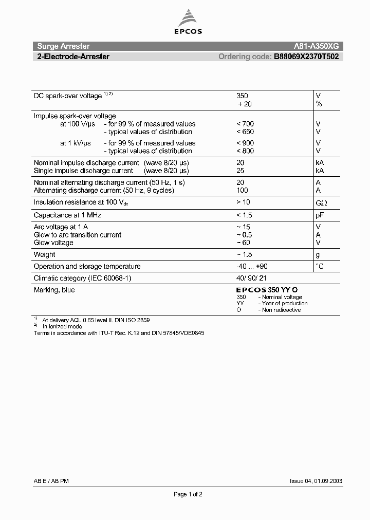 B88069X2370T502_1216509.PDF Datasheet