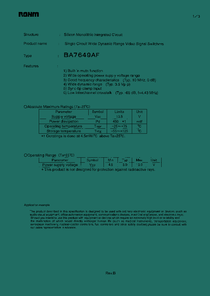 BA7652AF1_1037555.PDF Datasheet