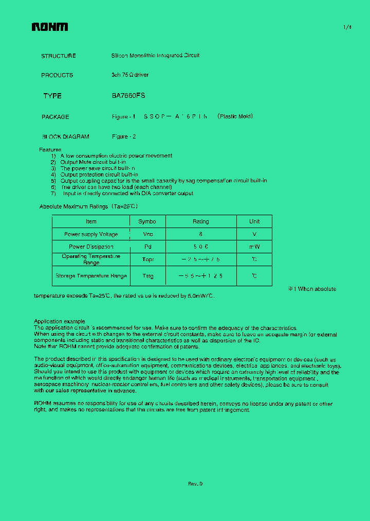 BA7660FS1_1216956.PDF Datasheet