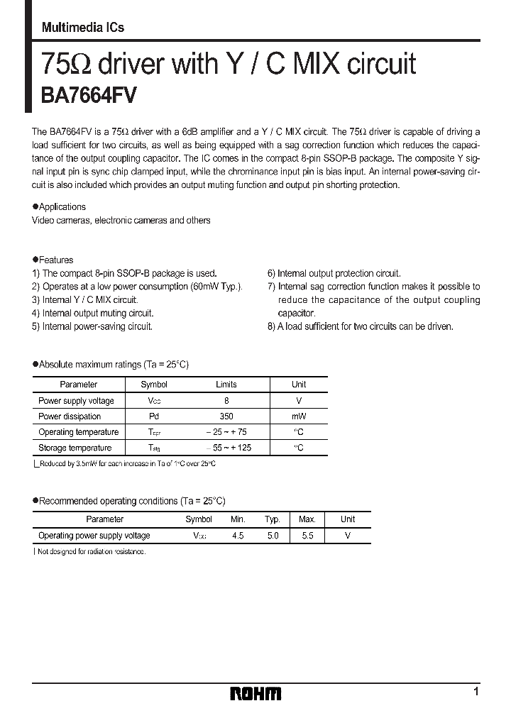 BA7664FV_1216958.PDF Datasheet
