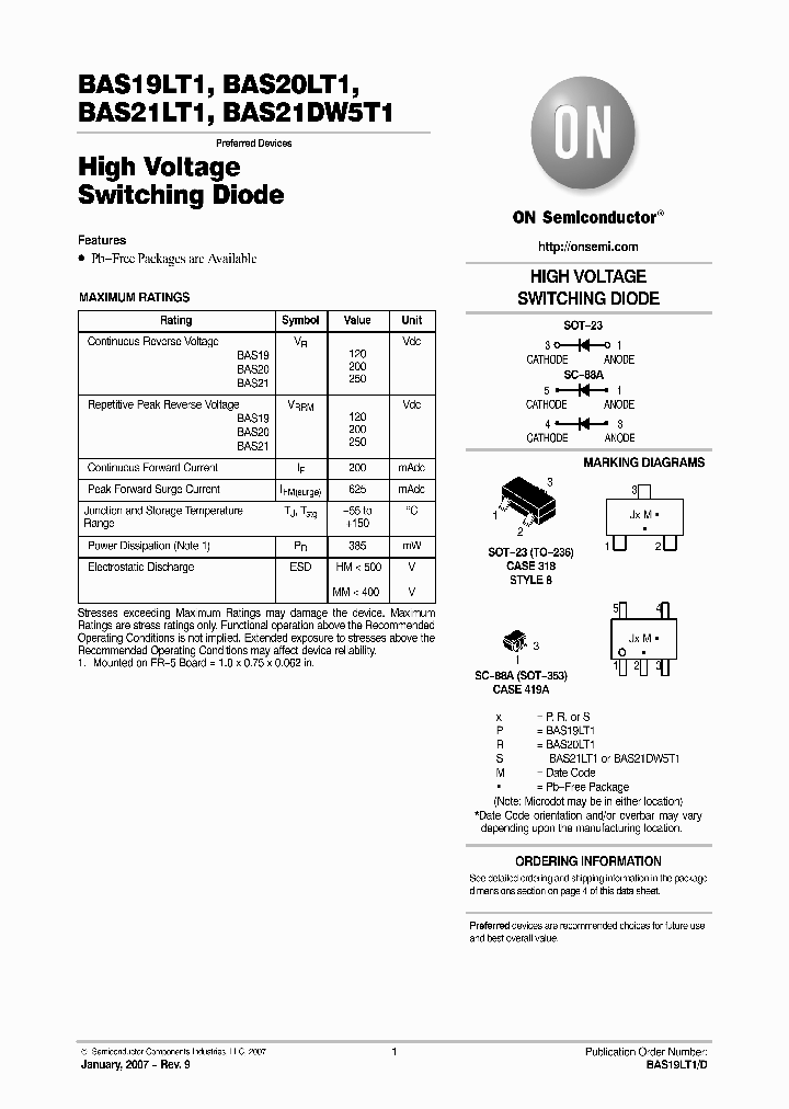 BAS19LT107_1107180.PDF Datasheet