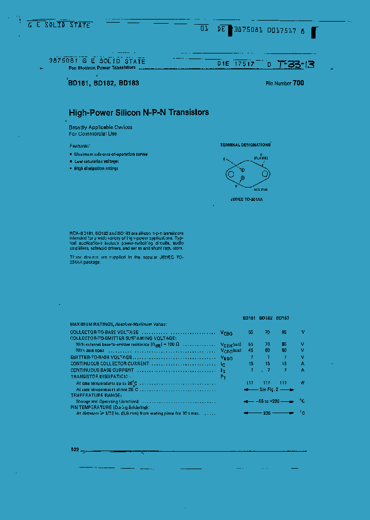 BD181_1218584.PDF Datasheet
