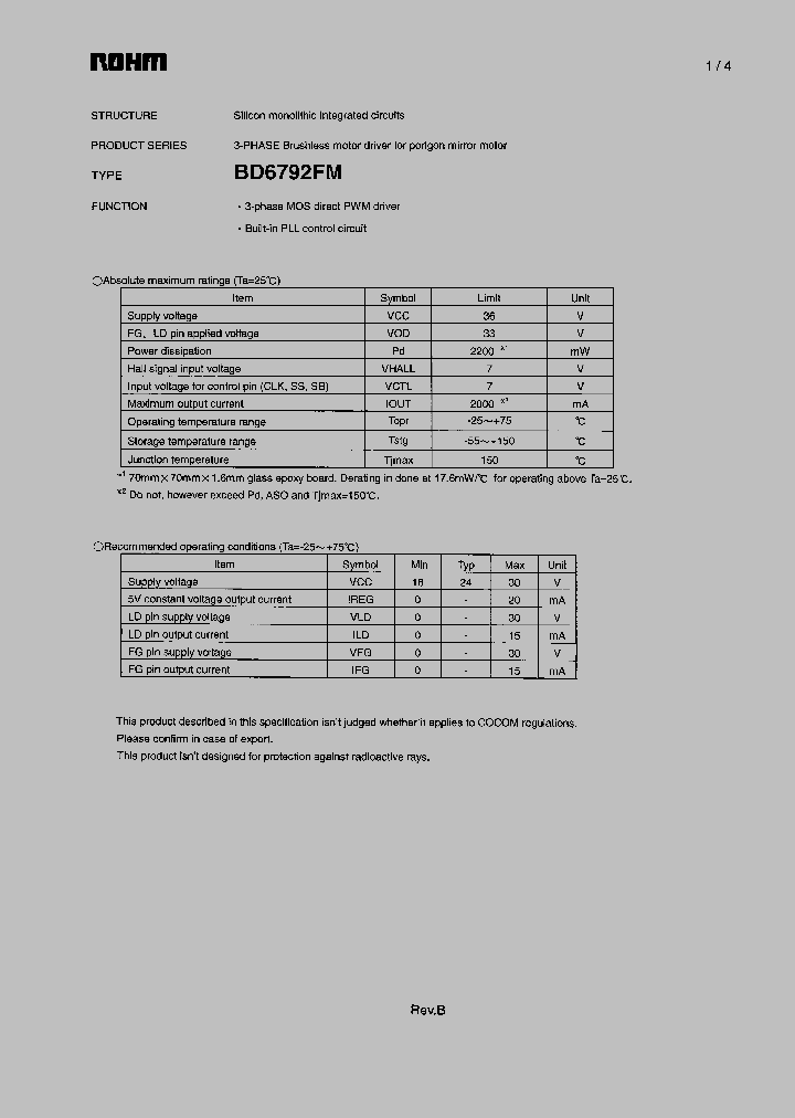 BD6792FM_1218811.PDF Datasheet