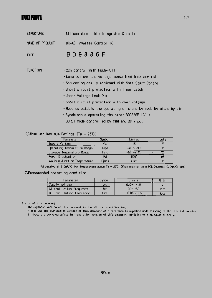 BD9886F_1158202.PDF Datasheet