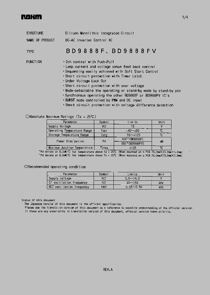 BD9888F_1158204.PDF Datasheet