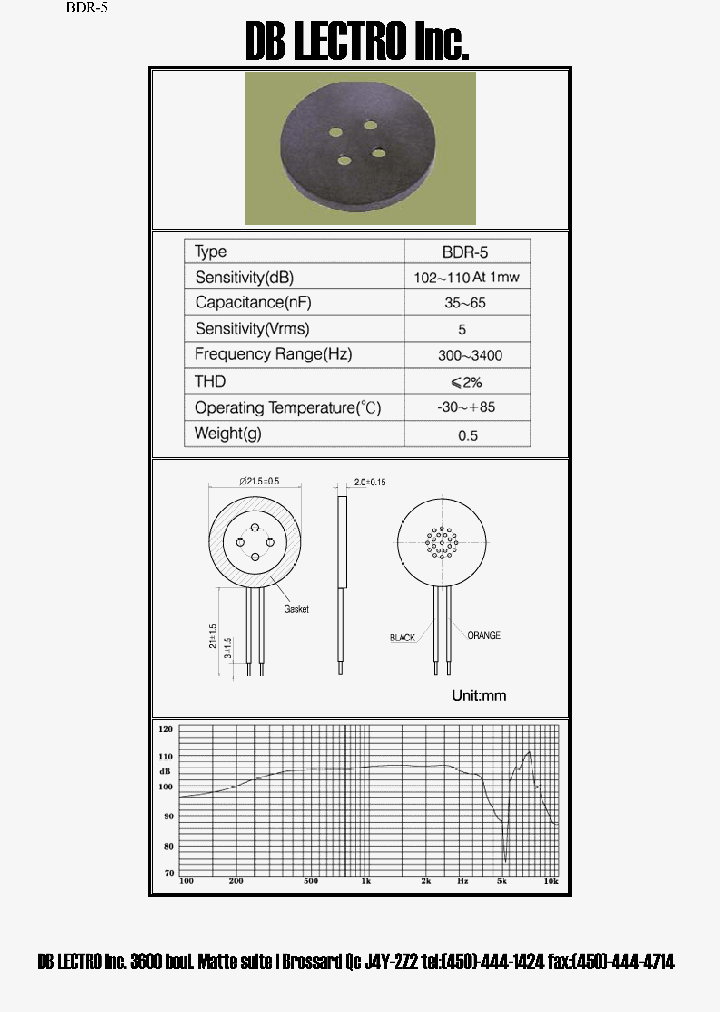 BDR-5_1218907.PDF Datasheet