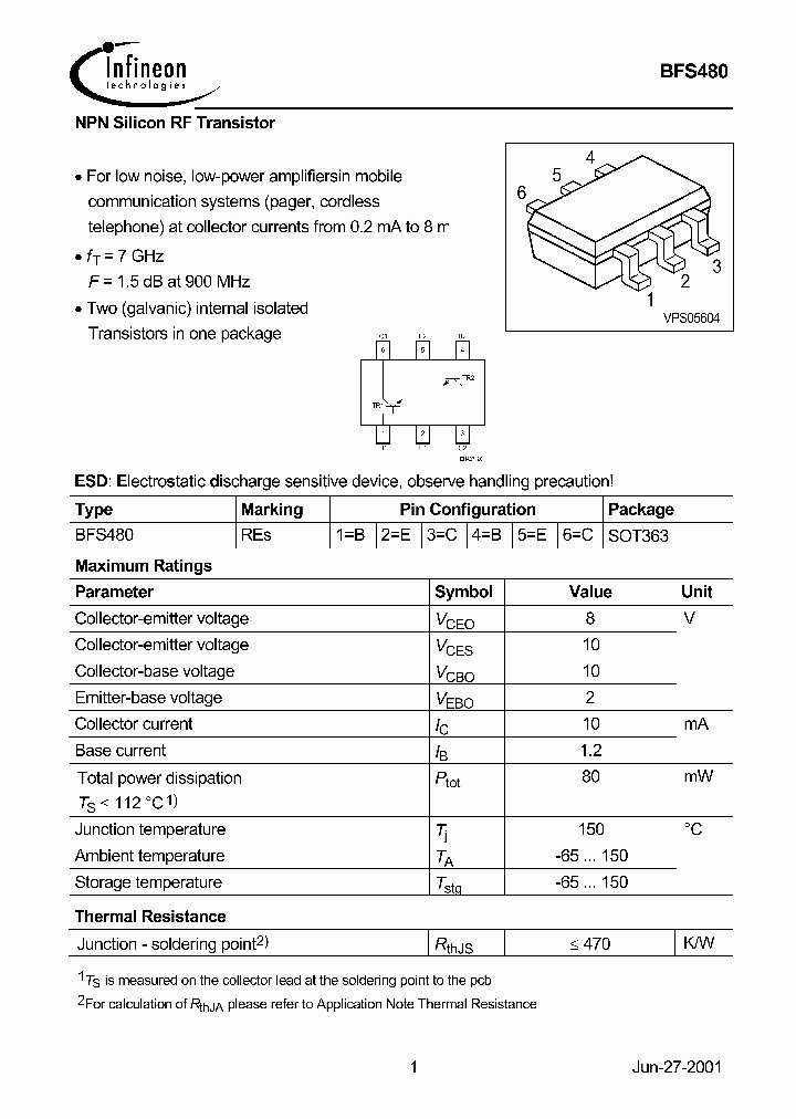 BFS480_1160465.PDF Datasheet