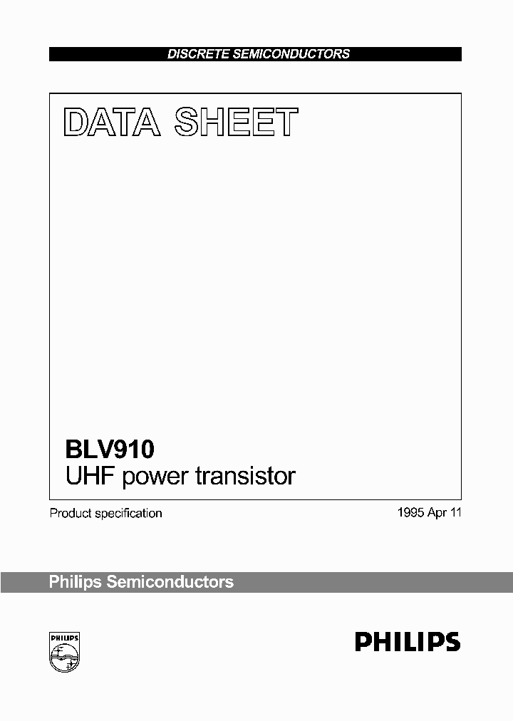 BLV910_1067194.PDF Datasheet