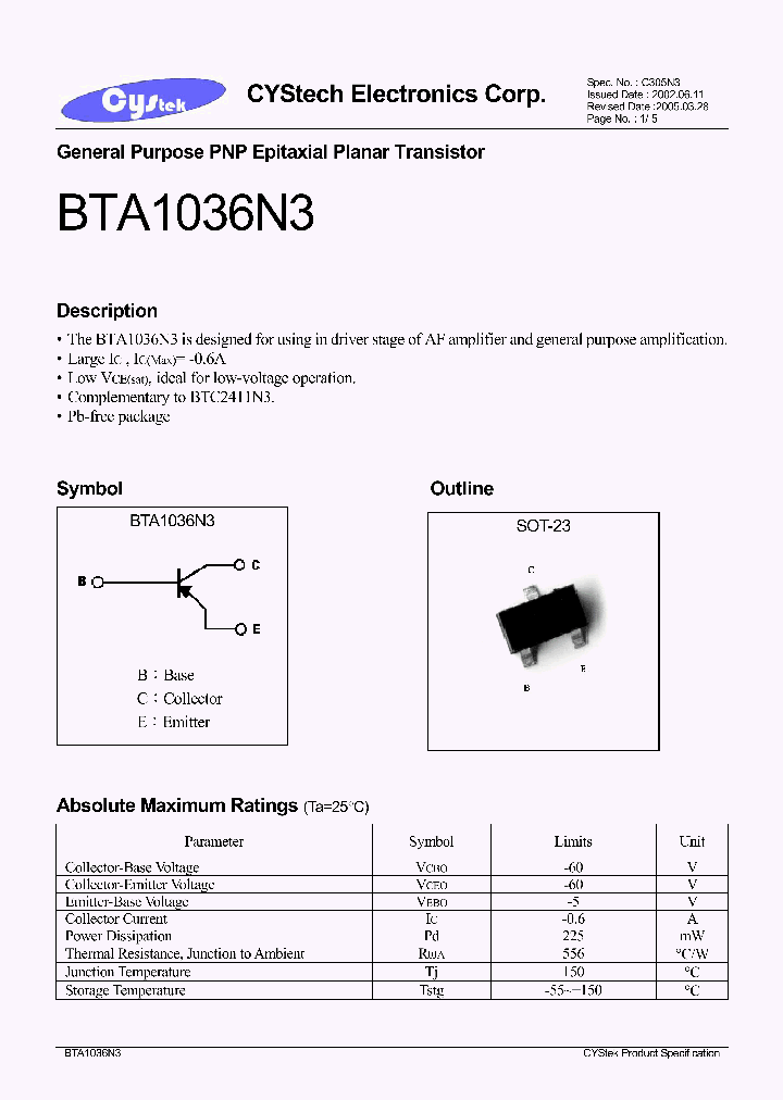 BTA1036N3_1221058.PDF Datasheet