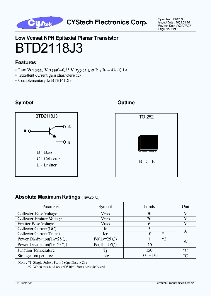BTD2118J3_1221245.PDF Datasheet