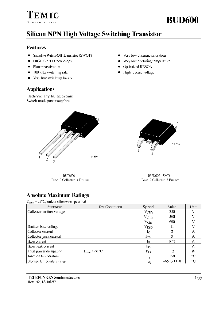 BUD600-SMD_1221760.PDF Datasheet