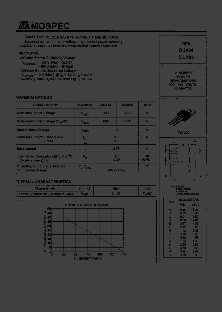 BUX84_1047584.PDF Datasheet