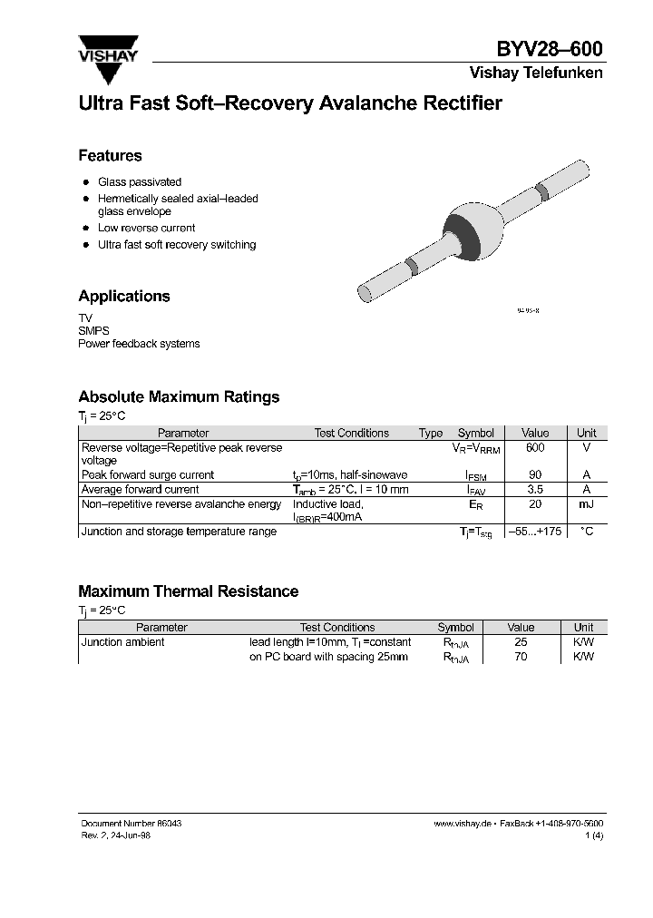 BYV28600_1222737.PDF Datasheet