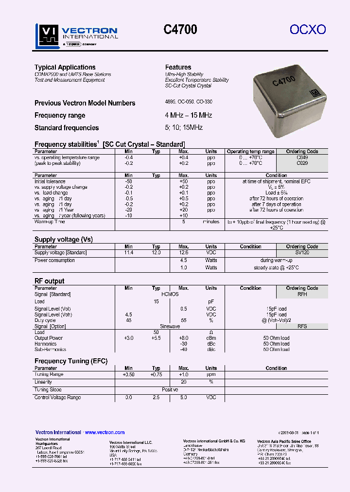 C4700_1223356.PDF Datasheet