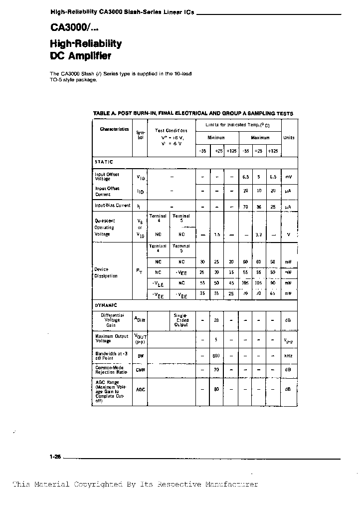 CA3000_1074620.PDF Datasheet