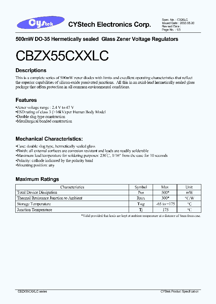 CBZX55CXXLC_1224285.PDF Datasheet