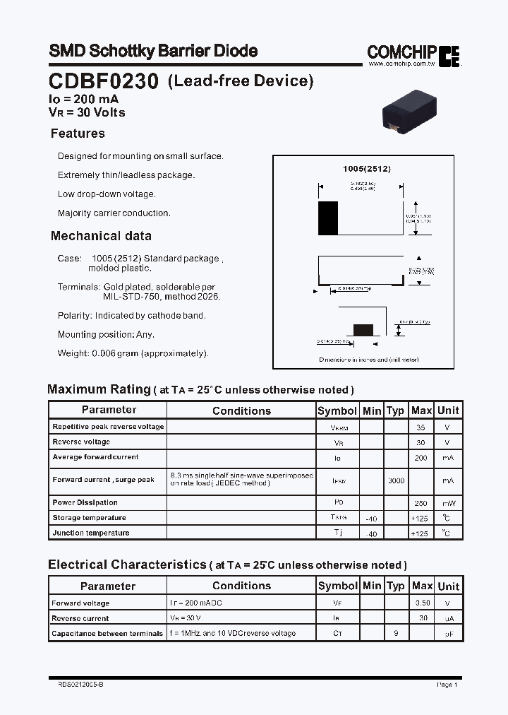 CDBF0230_1225186.PDF Datasheet