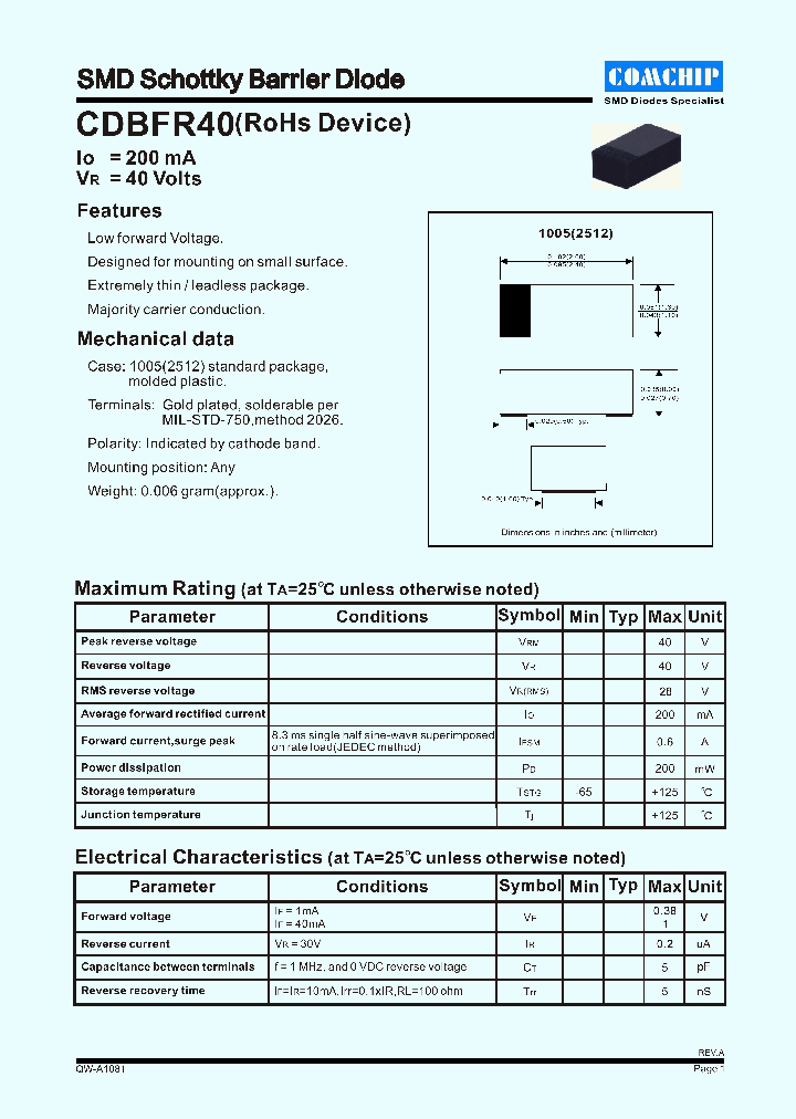 CDBFR40_1225209.PDF Datasheet