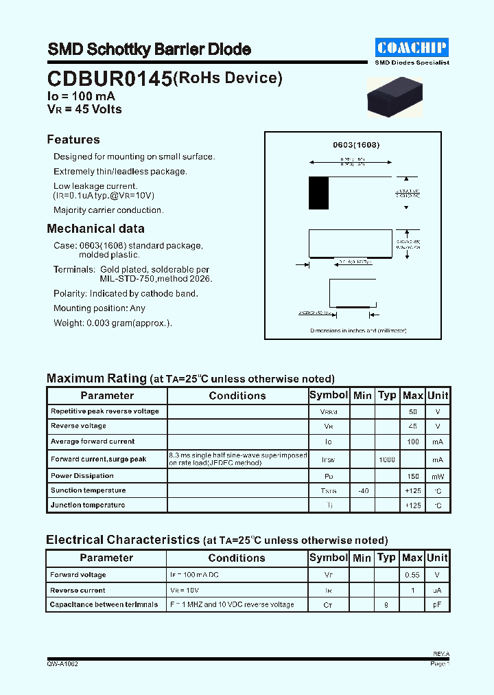 CDBUR0145_1225252.PDF Datasheet