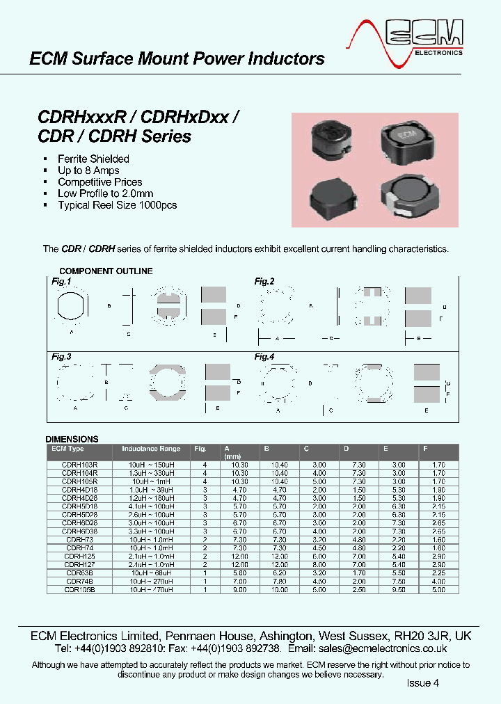 CDRH74-220_1062135.PDF Datasheet