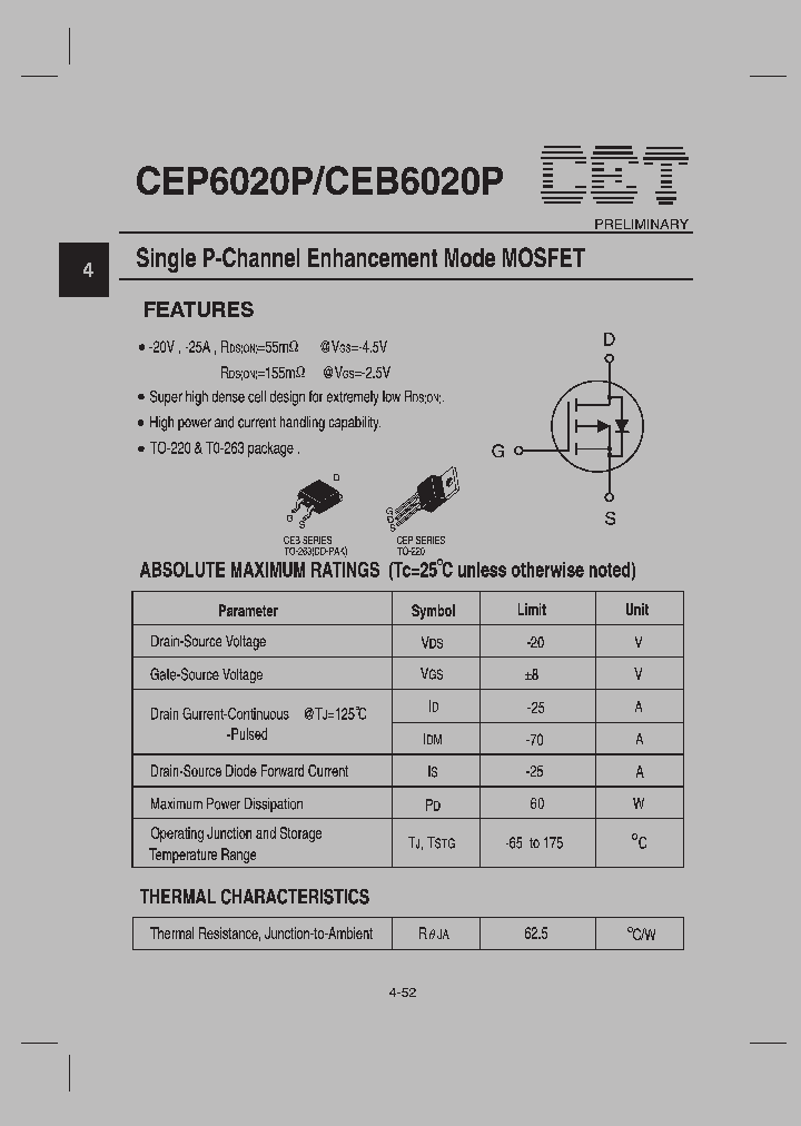 CEP6020P_1225816.PDF Datasheet