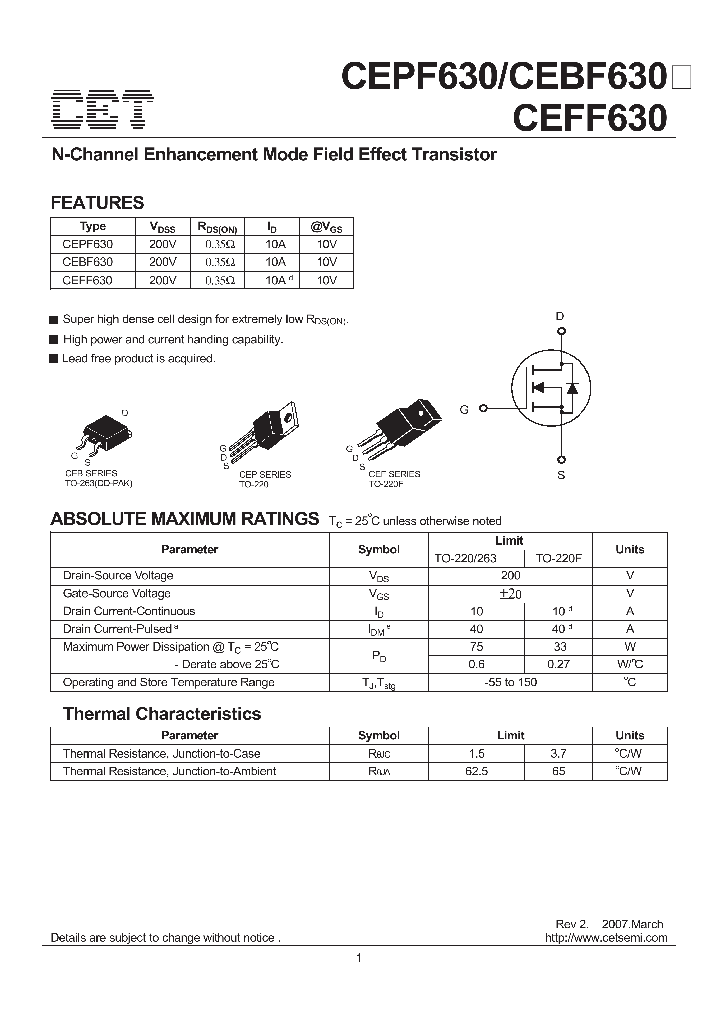 CEPF63007_1113876.PDF Datasheet