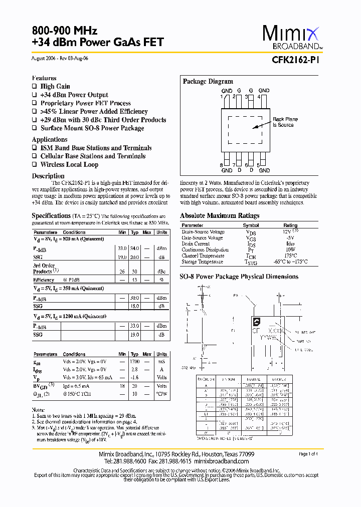 CFK2162-P106_1225963.PDF Datasheet