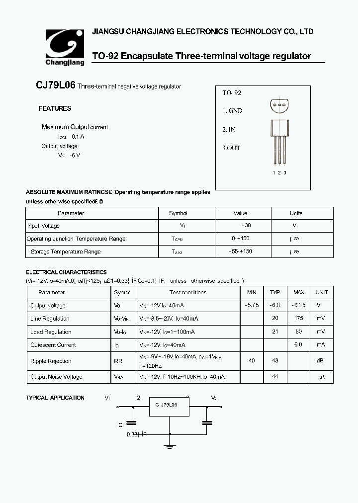 CJ79L06-TO-92_1226303.PDF Datasheet