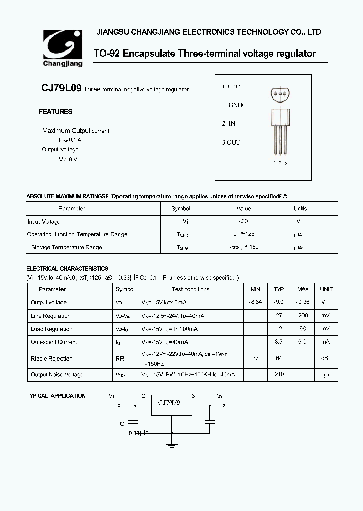 CJ79L09-TO-92_1226309.PDF Datasheet