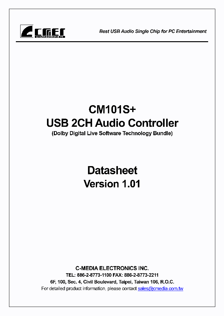 CM101S_1226697.PDF Datasheet