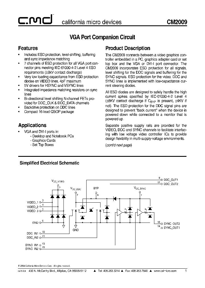 CM2009_1185688.PDF Datasheet