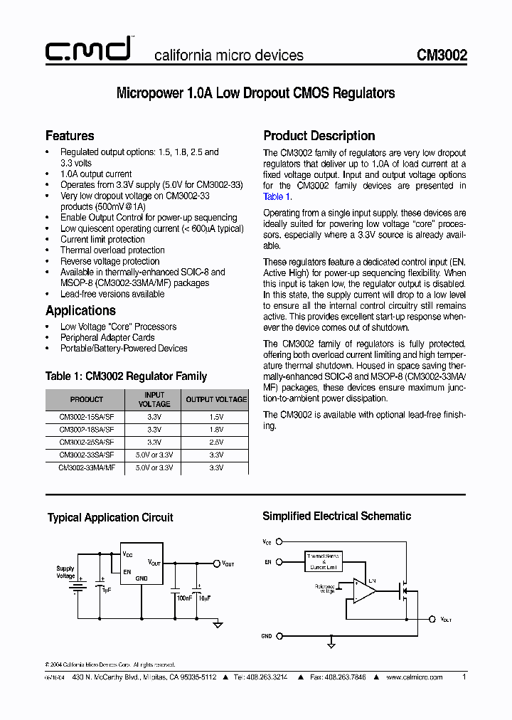 CM3002-33SF_1226862.PDF Datasheet
