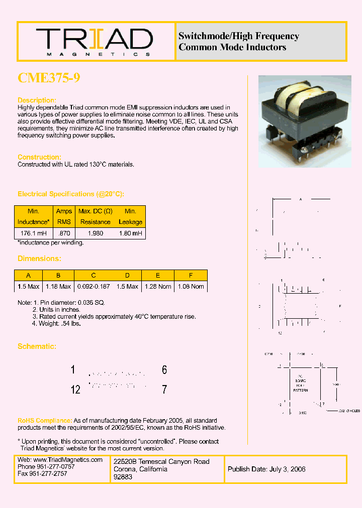 CME375-9_1111336.PDF Datasheet