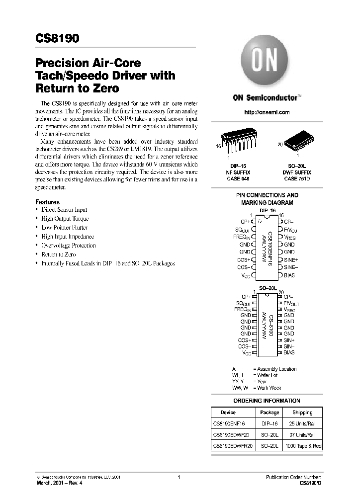 CS8190ENF16_1107302.PDF Datasheet