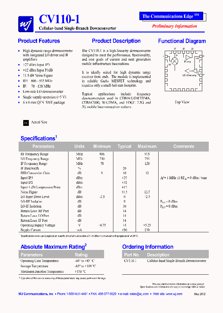 CV110-1_1229383.PDF Datasheet