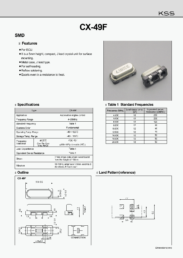 CX-49F_1229478.PDF Datasheet