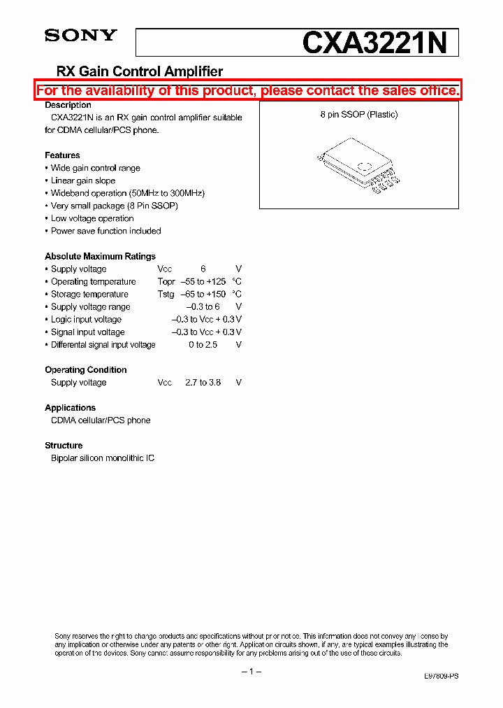 CXA3221N_1111654.PDF Datasheet