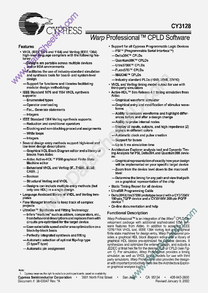 CY3128_1093753.PDF Datasheet
