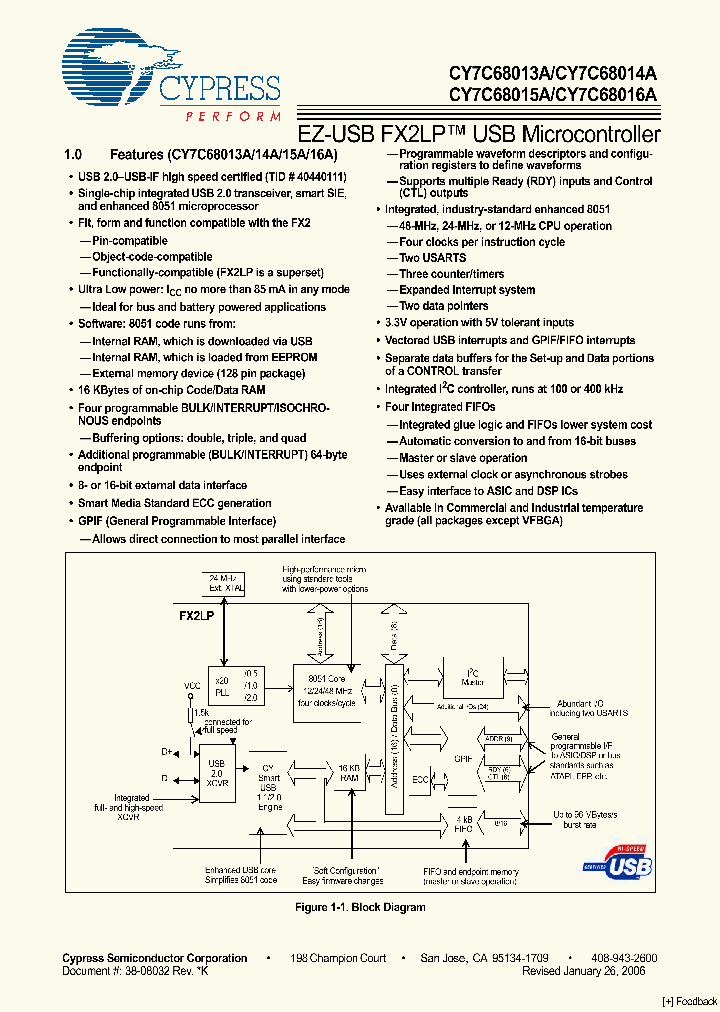 CY7C68013A-100AXI_1184209.PDF Datasheet